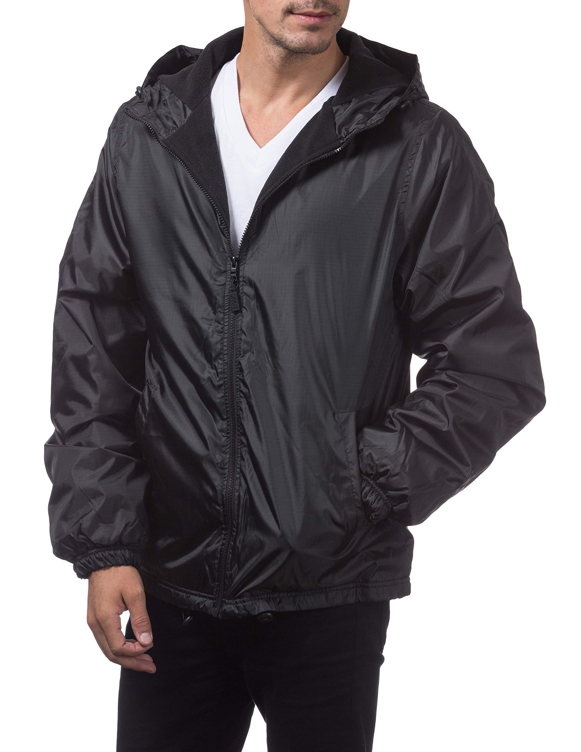 Pro Club Fleece Lined Windbreaker Jacket - Image 5