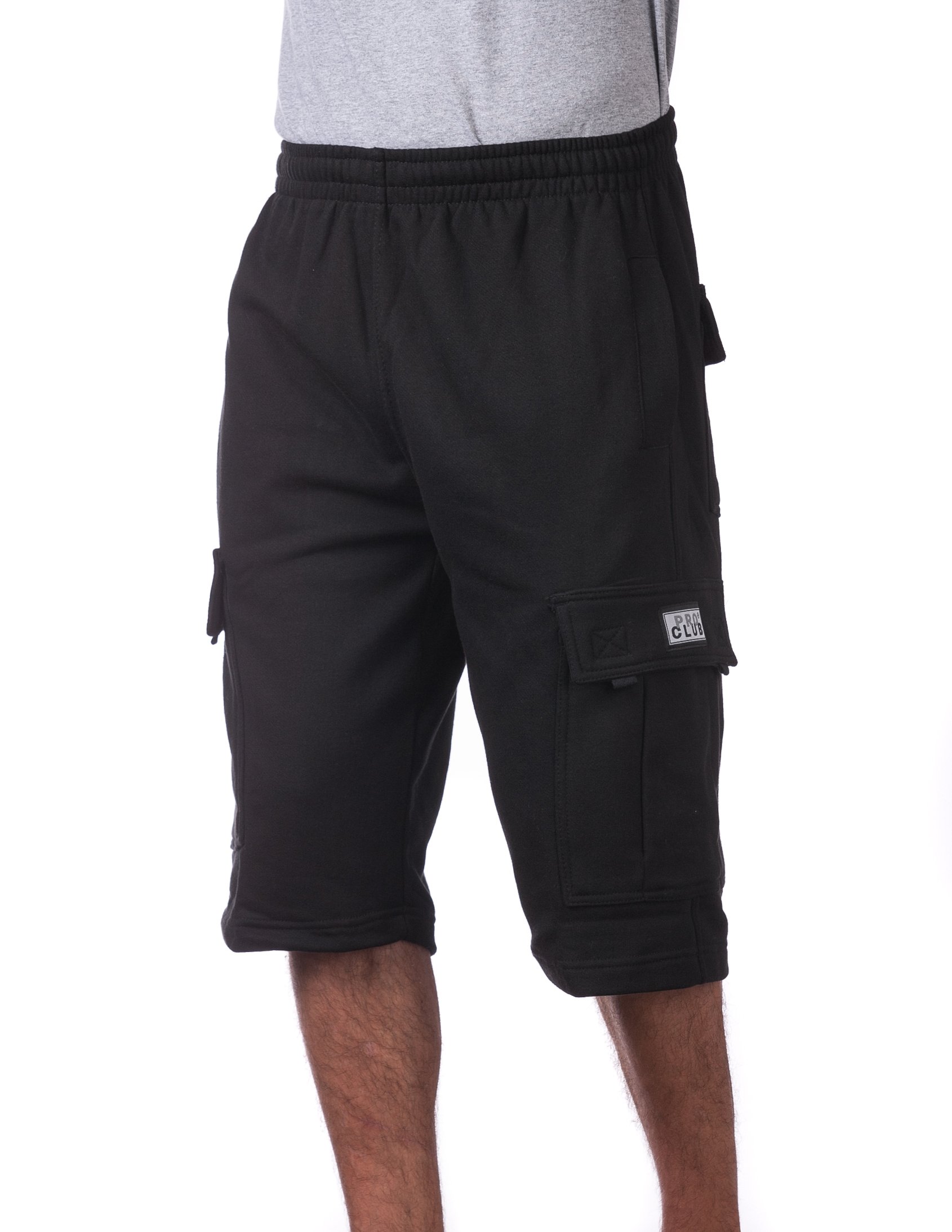 Pro Club Men's Fleece Cargo Short - Image 3