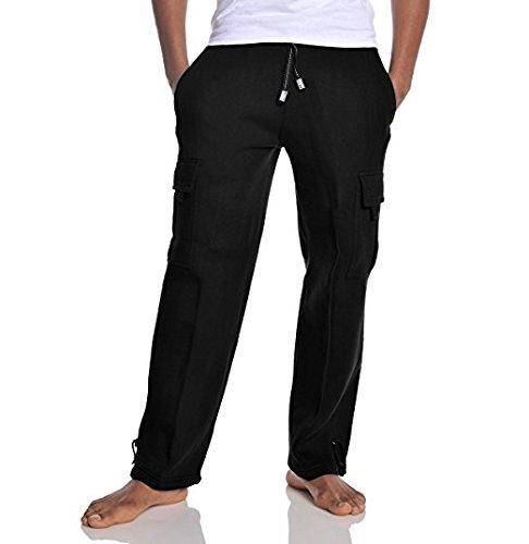 Pro Club Men's Heavyweight Fleece Cargo Pants - Image 7