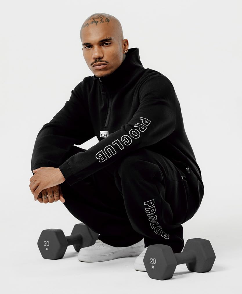 Pro Club Men's Performance Half Zip Jacket - Image 6